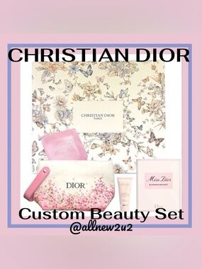 Christian Dior MISS Dior Blooming Bouquet Custom Beauty Cosmetics Bundle